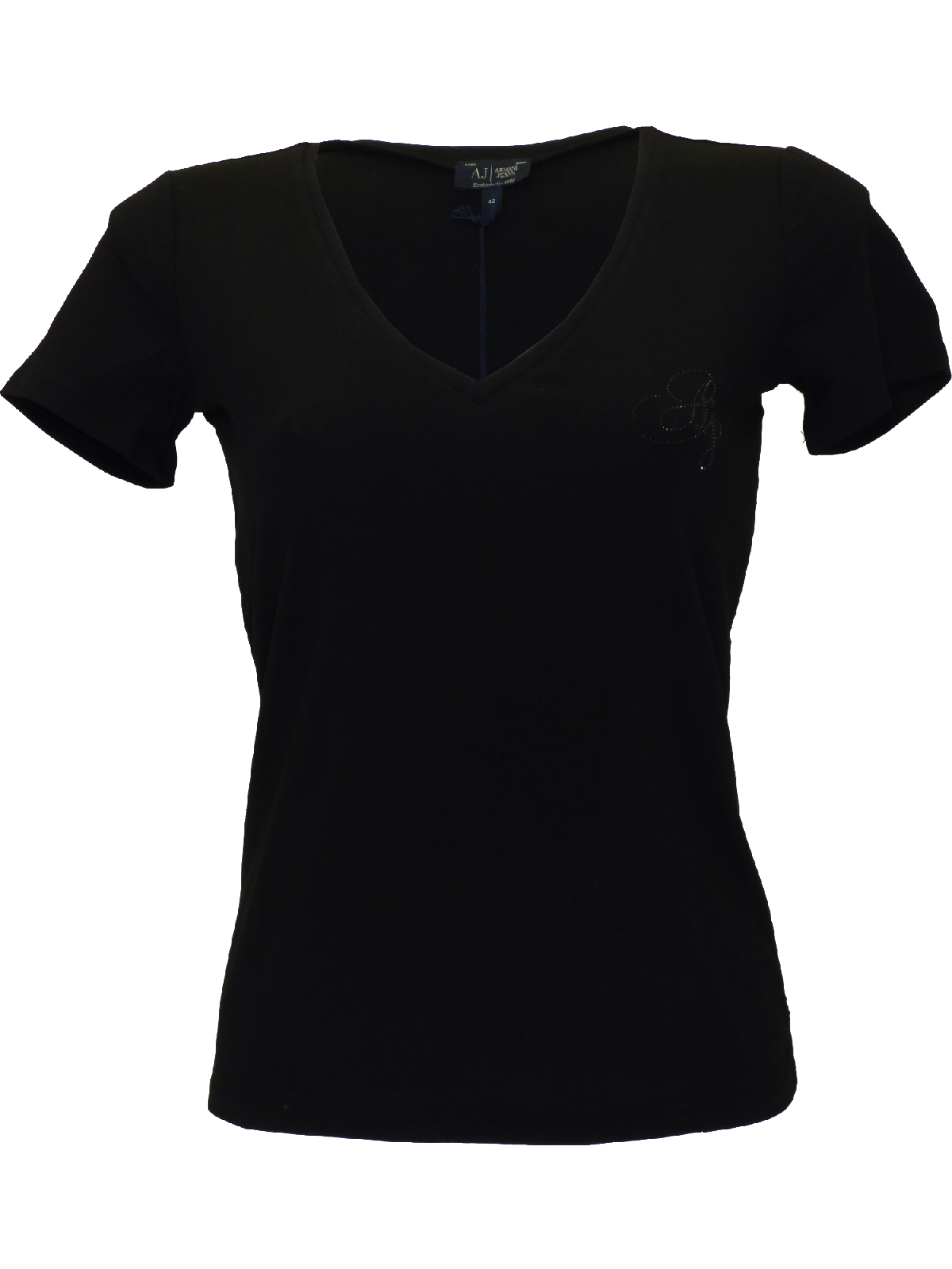 Armani SS15 Ladies T-Shirt in Black(44)-onePage
