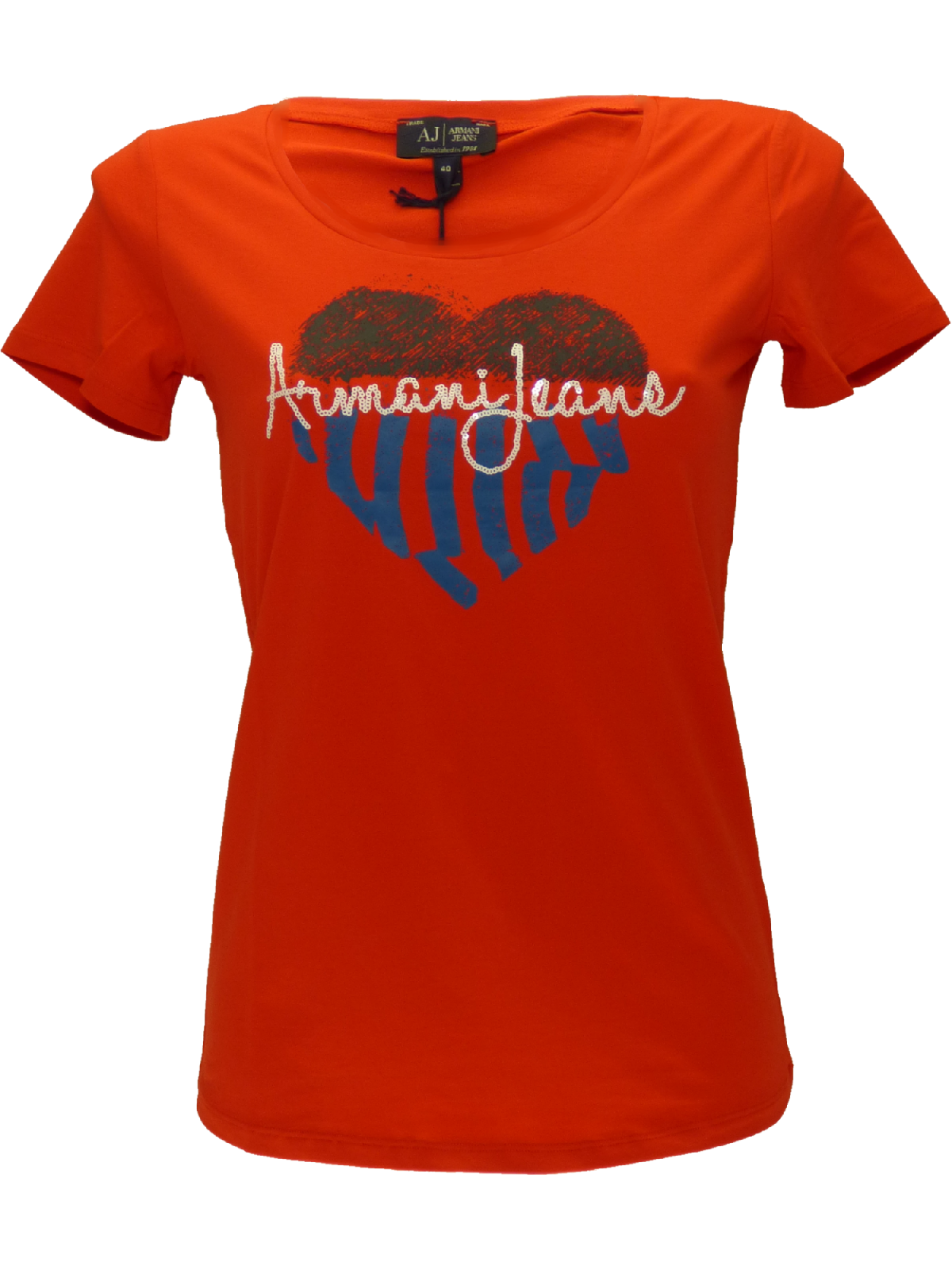 Armani SS15 T-Shirt in Red(42)-onePage