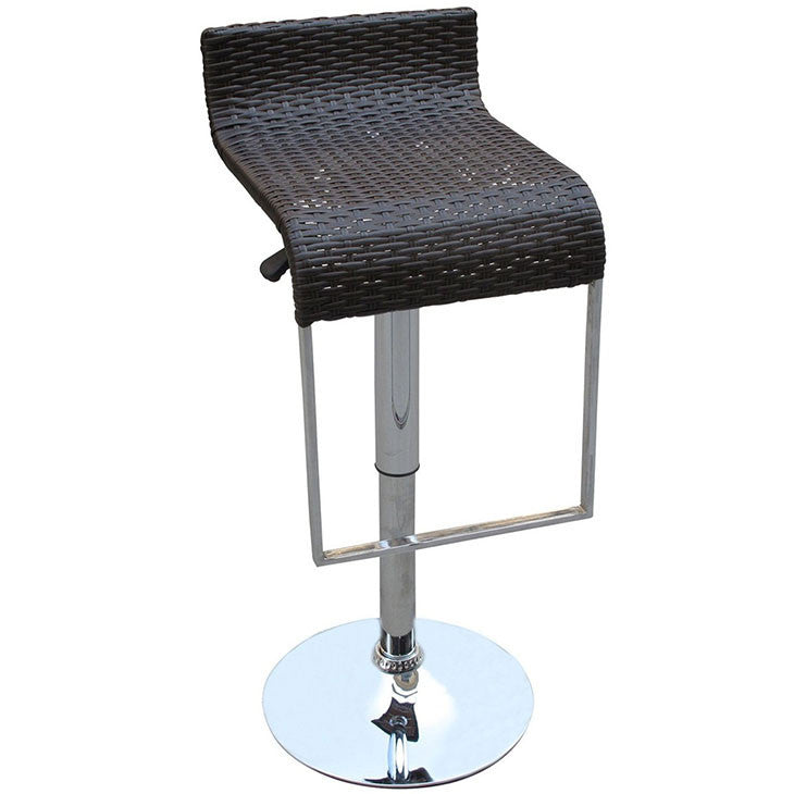 LEM WICKER BAR STOOL IN ESPRESSO - onePage