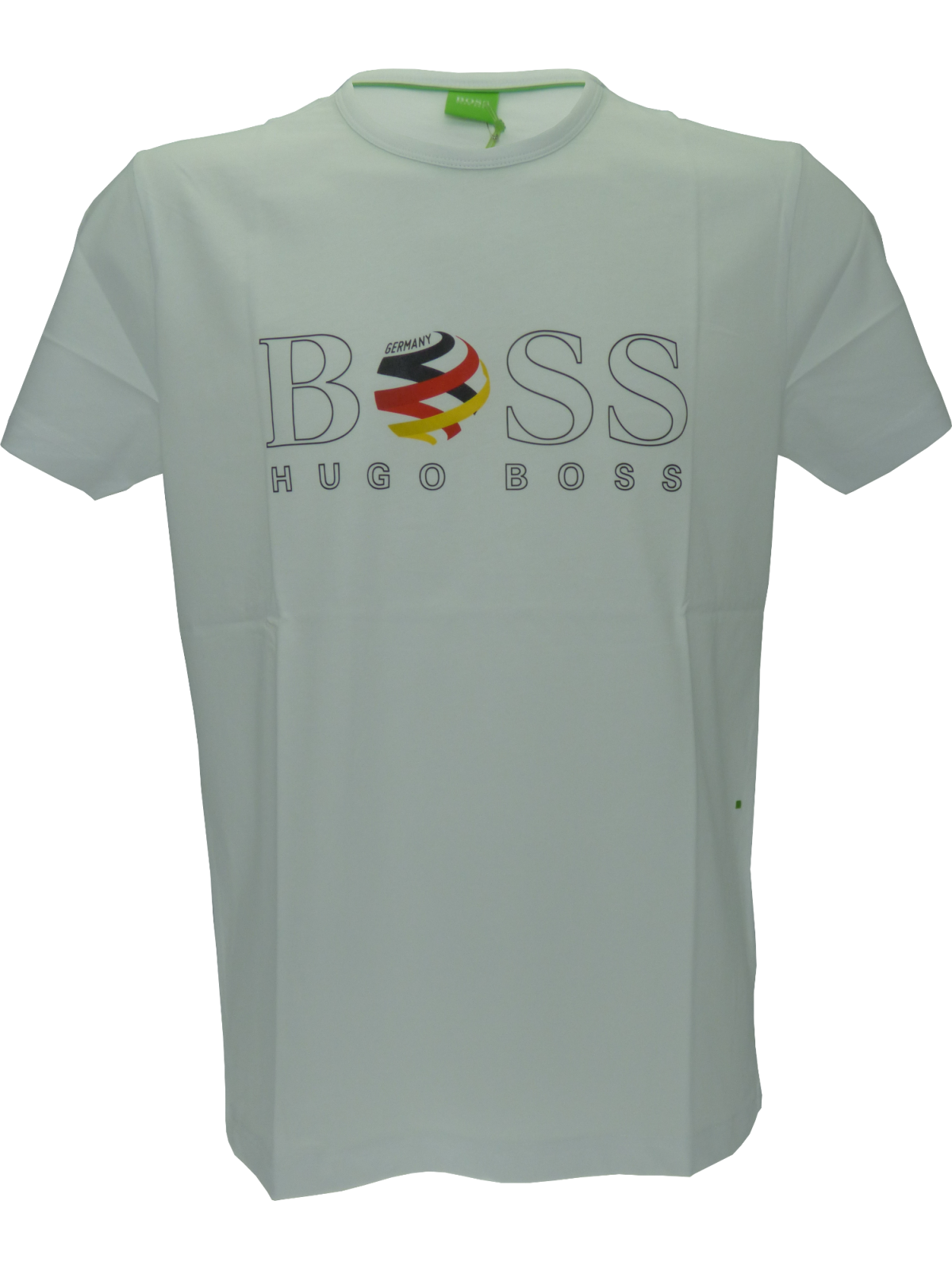 Hugo Boss Tee Flag T-Shirt in White - Germany(L) - onePage