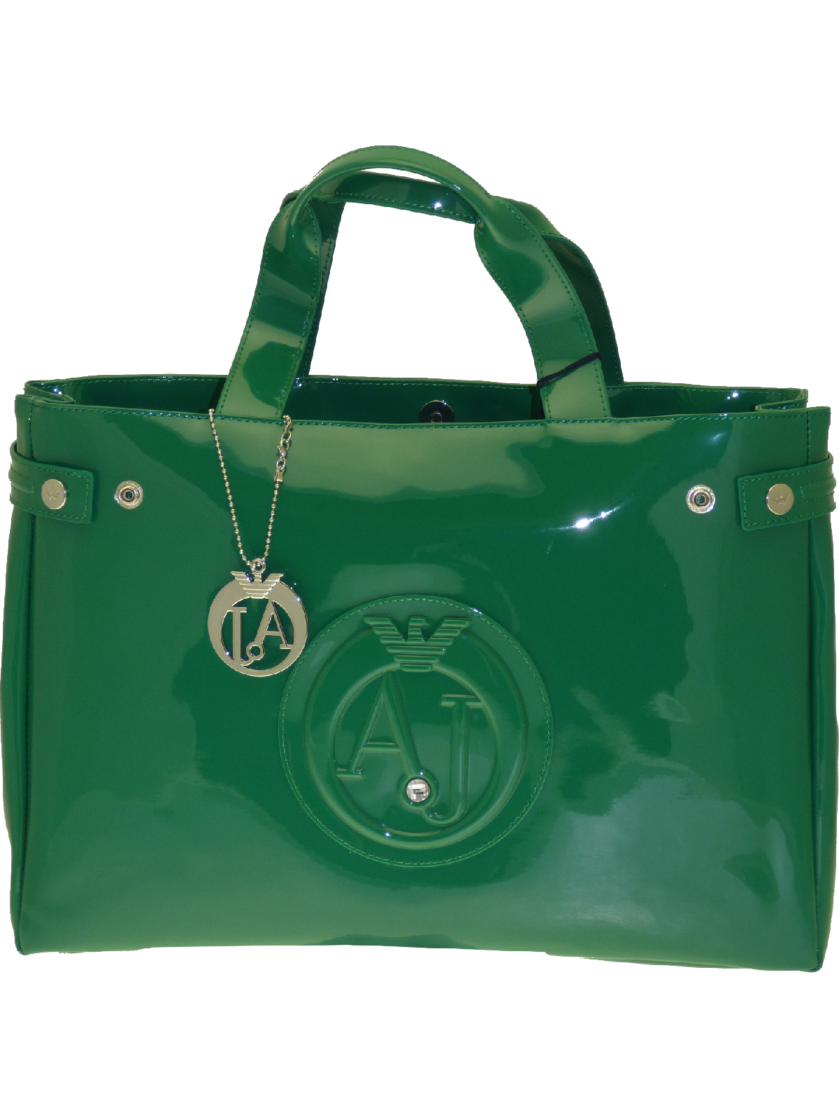 Armani SS15 Ladies Handbag in Green(U)-onePage