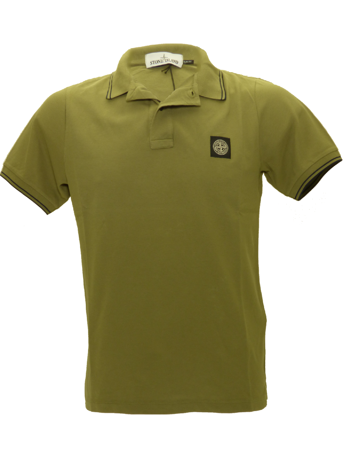 Stone Island SS15 Polo in Military Green(M) - onePage
