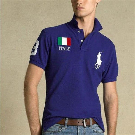 Mens Polo No 9 - onePage
