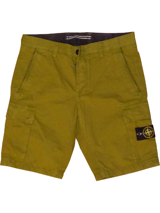 Stone Island SS15 Bermuda in Military Green(38) - onePage
