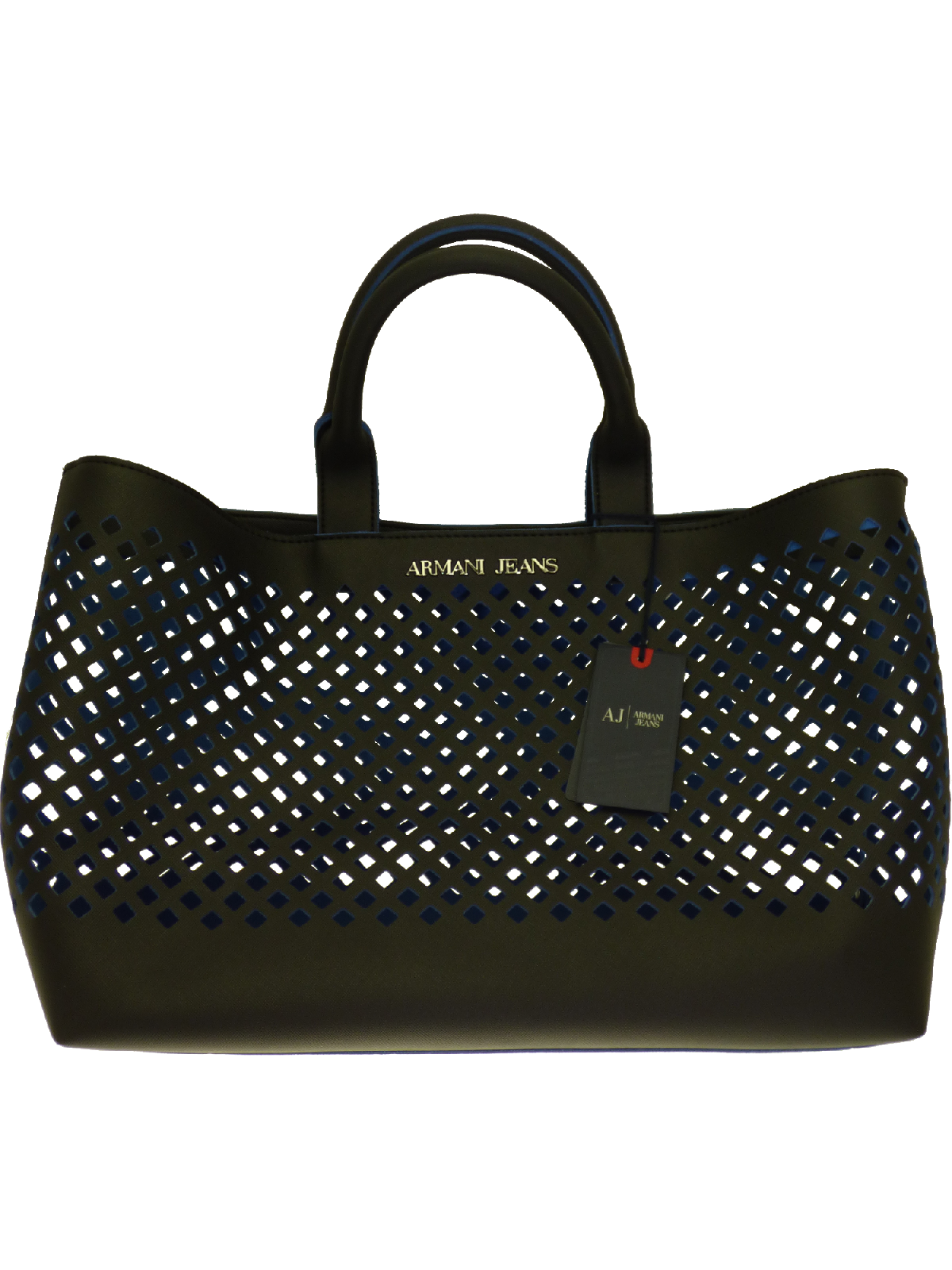 Armani SS15 Ladies Beach Handbag in Black(U)-onePage