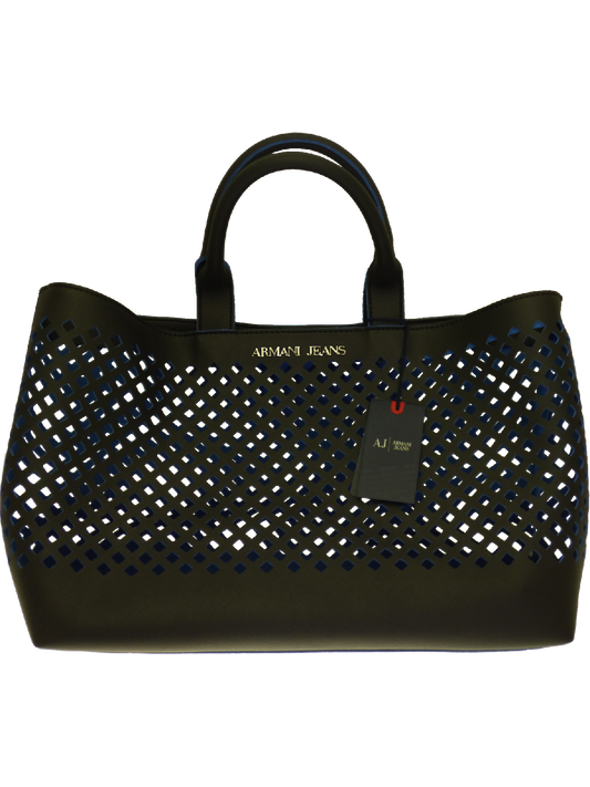 Armani SS15 Ladies Beach Handbag in Black(U)-onePage