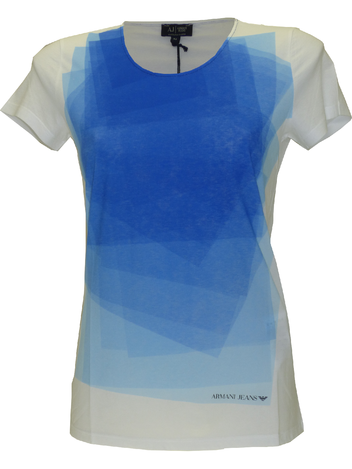 Armani SS15 Ladies T-Shirt in Royal Blue(38)-onePage