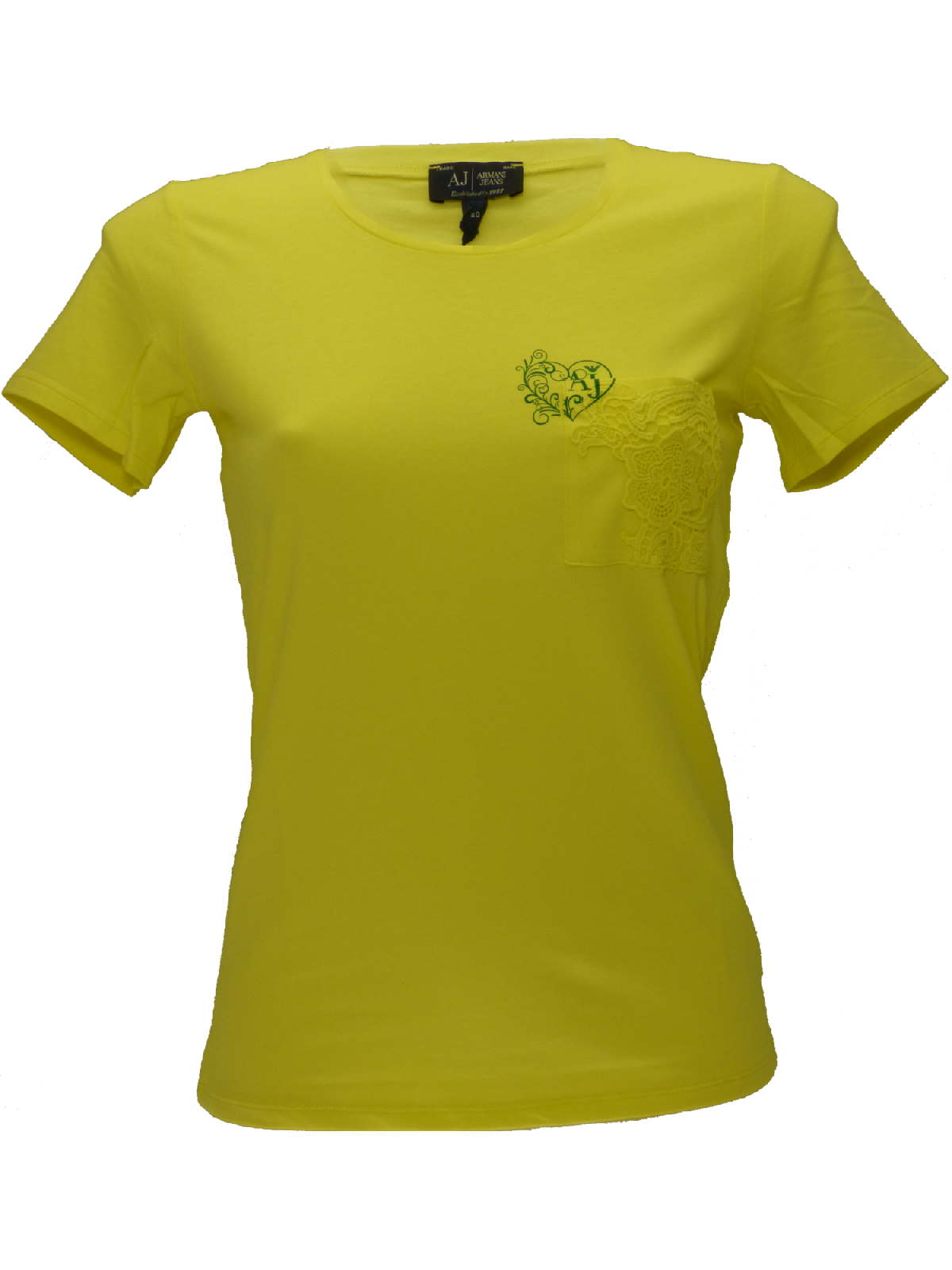 Armani SS15 T-Shirt in Yellow(44)-onePage