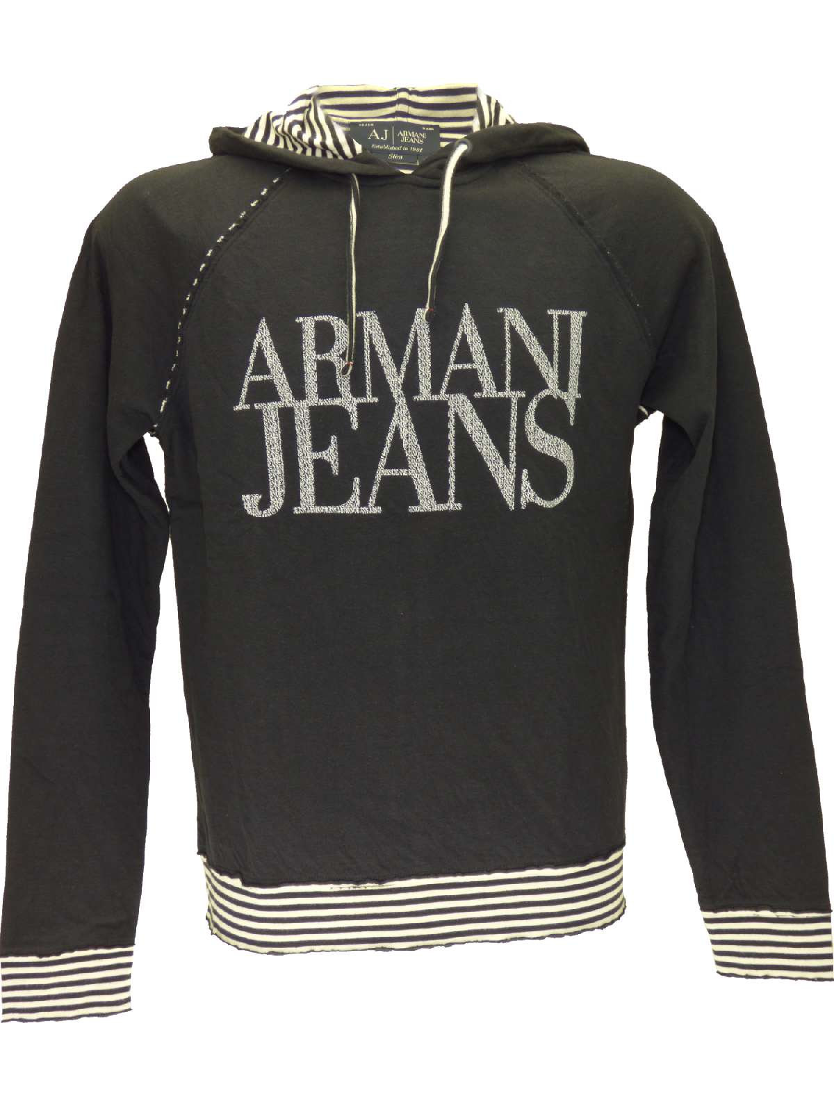 Armani SS15 jeans hoodie in blue(XL)-onePage