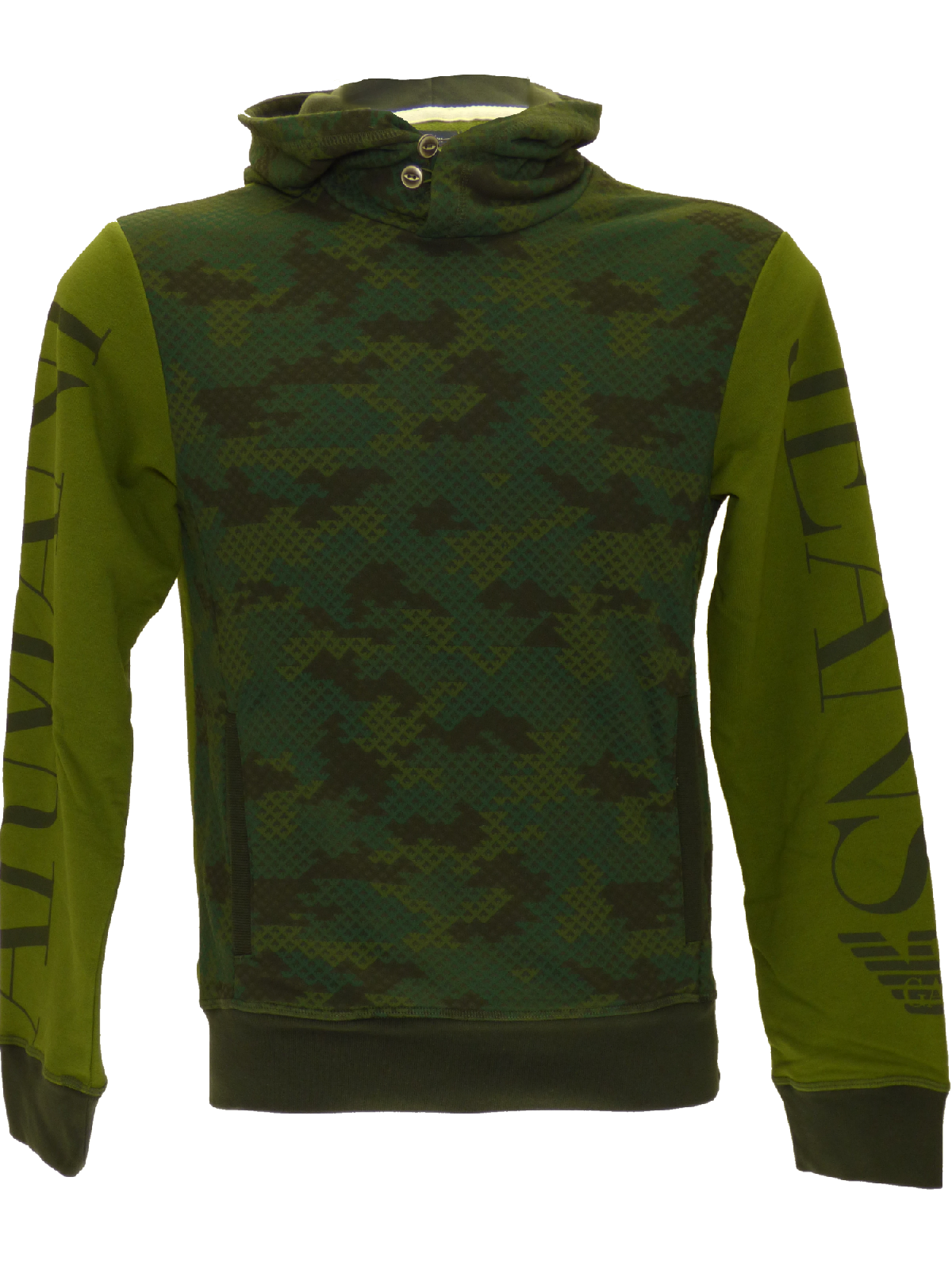 Armani SS15 camouflage hoodie (XL)-onePage