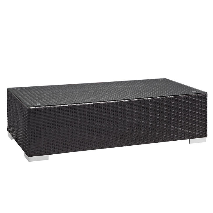 GATHER OUTDOOR PATIO COFFE TABLE IN ESPRESSO - onePage