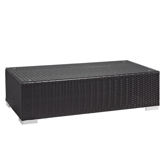 GATHER OUTDOOR PATIO COFFE TABLE IN ESPRESSO - onePage