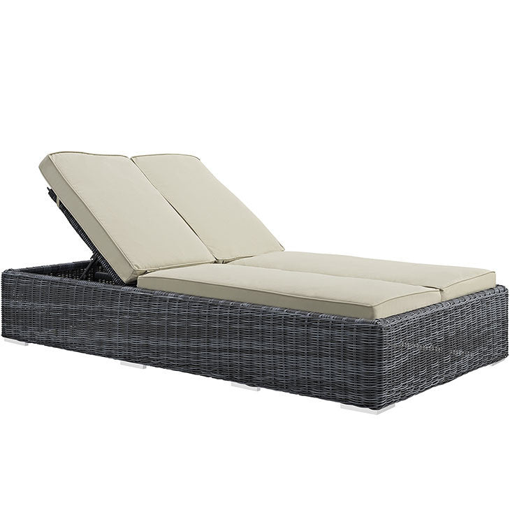 SUMMON OUTDOOR PATIO CHAISE IN SUNBRELLA® BEIGE - onePage
