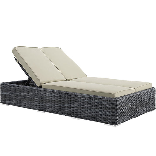 SUMMON OUTDOOR PATIO CHAISE IN SUNBRELLA® BEIGE - onePage