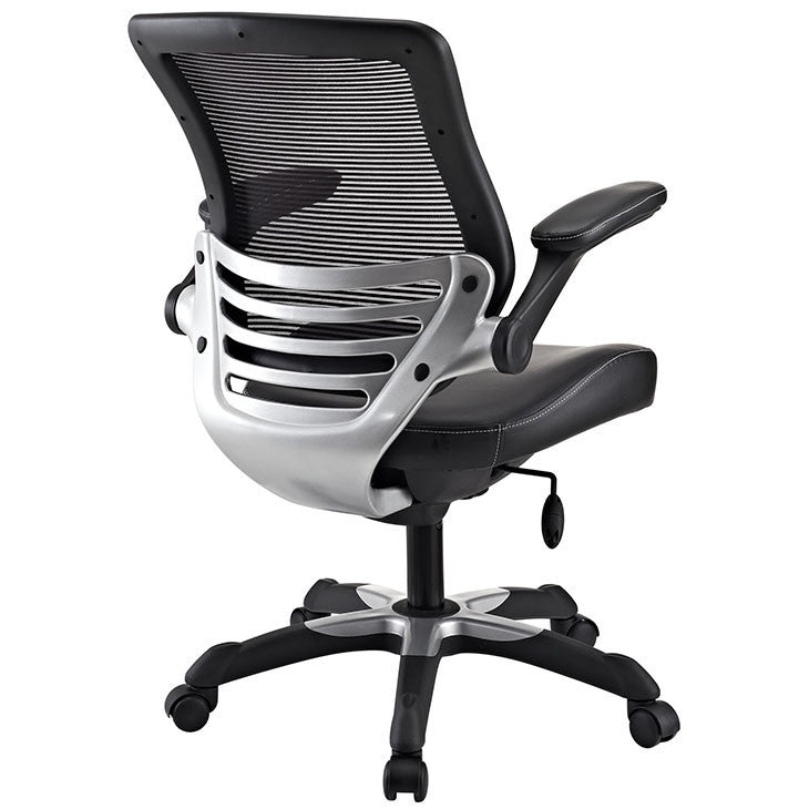 EDGE VINYL OFFICE CHAIR IN BLACK - onePage - 3
