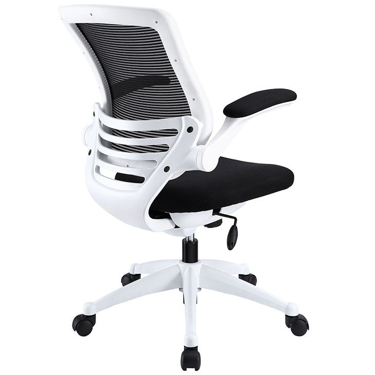 EDGE WHITE BASE OFFICE CHAIR IN BLACK - onePage - 3