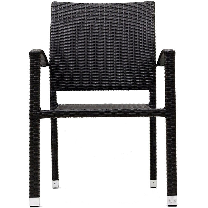 BELLA DINING OUTDOOR PATIO ARMCHAIR IN ESPRESSO - onePage