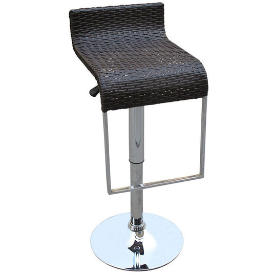 LEM WICKER BAR STOOL IN ESPRESSO - onePage